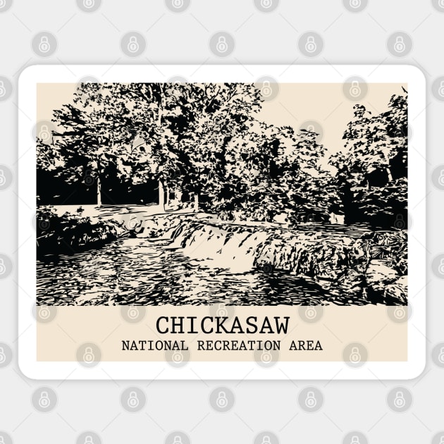 Chickasaw National Recreation Area Magnet by Lakeric